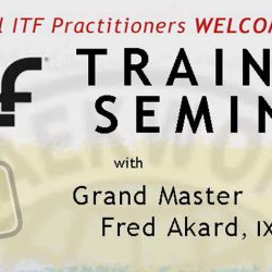 Grand Master Akard Training Seminar
